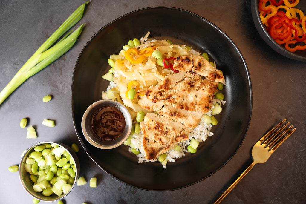 Chicken Egg Roll Bowl